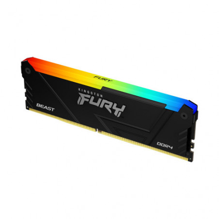 Kingston Technology FURY Beast RGB 8gb (1 x 8gb) DDR4 3600MHz Cl17