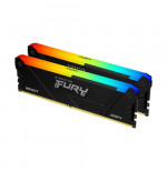 Kingston Technology FURY Beast RGB 32gb (2 x 16gb) DDR4 3600MHz Cl18