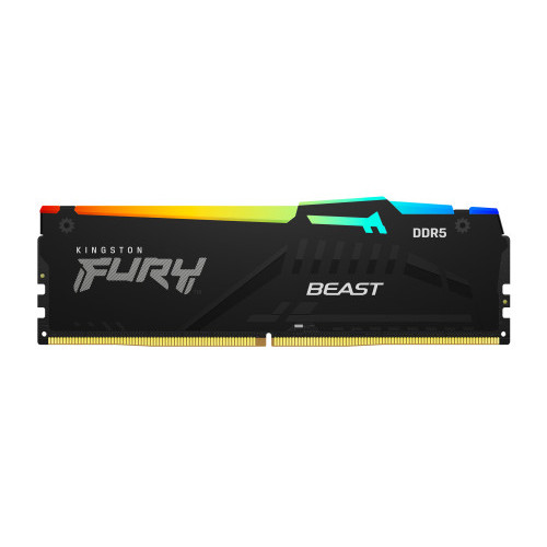 Kingston Technology FURY Beast RGB 16gb (1 x 16gb) 6400Mhz Cl32 DDR5 ECC