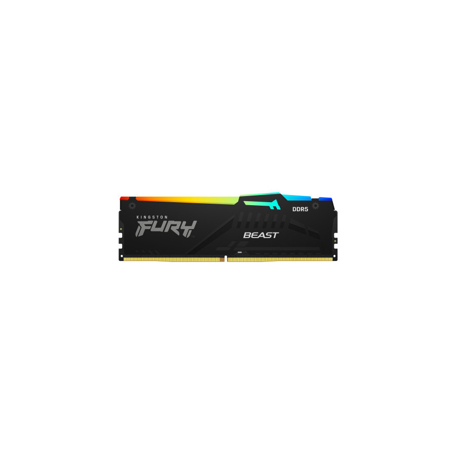 Kingston Technology FURY Beast RGB 16gb (1 x 16gb) 6400Mhz Cl32 DDR5 ECC