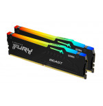 Kingston Technology FURY Beast RGB 32gb (2 x 16gb) 6800Mhz cL34 DDR5 ECC