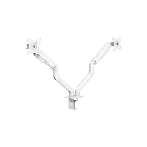 SOPORTE MESA 2 PANTALLAS 17''-32'' BLANCO TOOQ