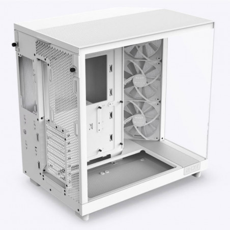 NZXT H6 FLOW BLANCA CRISTAL TINTADO