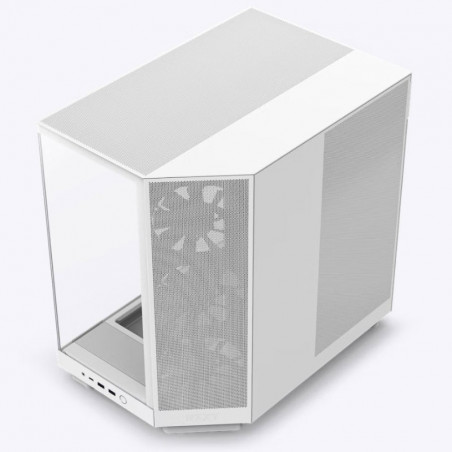 NZXT H6 FLOW BLANCA CRISTAL TINTADO
