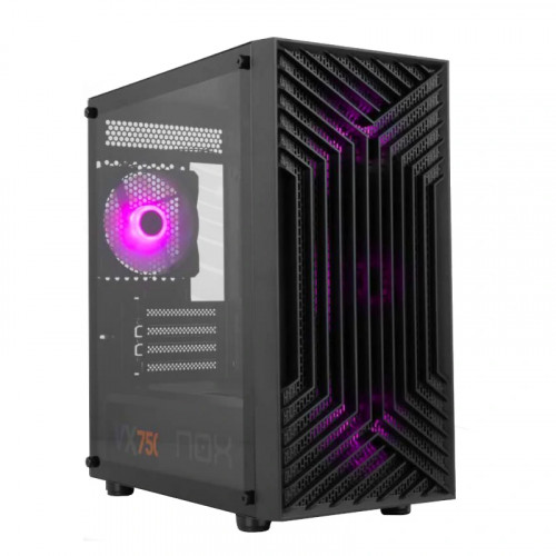 CAJA MICRO-ATX SEMITORRE NOX INFINITY EPSILON NEGRA ARGB USB3