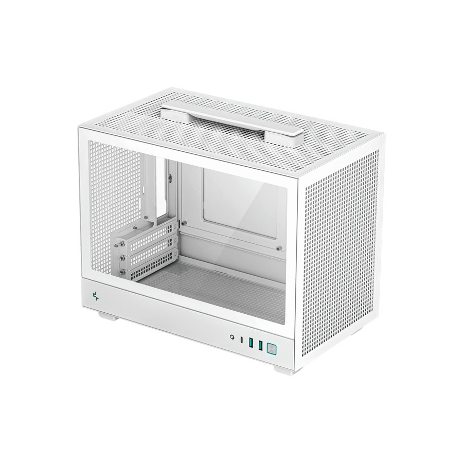 DEEPCOOL MINI-ITX SEMITORRE CH160 Blanca