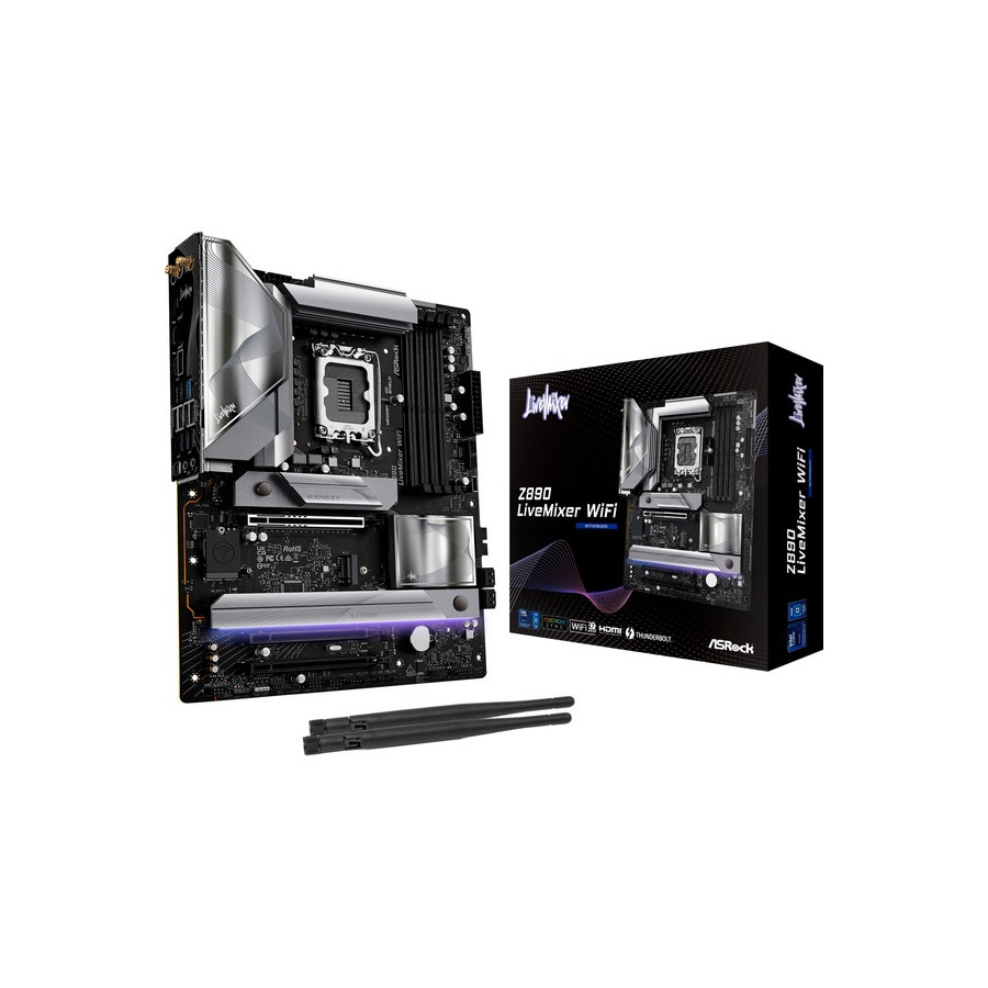 ASRock Z890 LiveMixer WiFi ASRock Z890 LiveMixer WiFi
