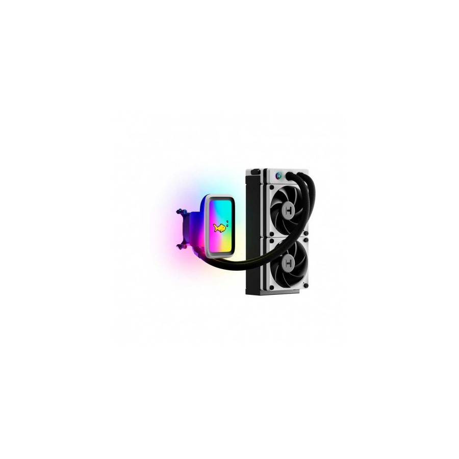 Hyte líquido CPU Q60 RGB 240 2X120 display LCD IPS FAN-HYTE-Q60-BW Hyte líquido CPU Q60 RGB 240 2X120 display LCD IPS FAN-HYTE-Q60-BW