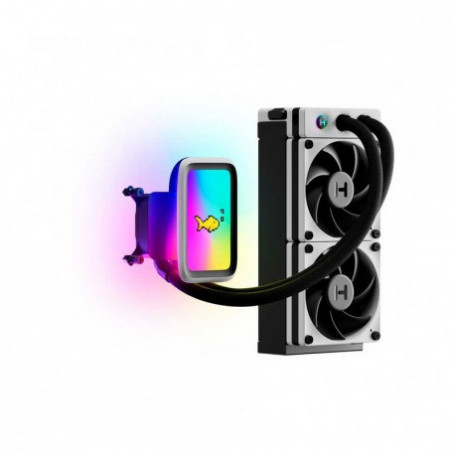 Hyte líquido CPU Q60 RGB 240 2X120 display LCD IPS FAN-HYTE-Q60-BW