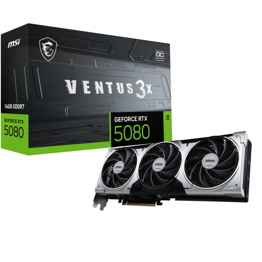 MSI RTX 5080 16G VENTUS 3X OC PLUS