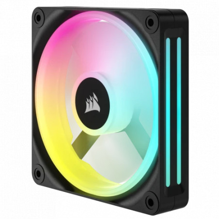 CORSAIR VENTILADOR CAJA QX RGB SERIES iCUE LINK QX120 RGB 120MM MAGNETIC DOME SINGLE PACK