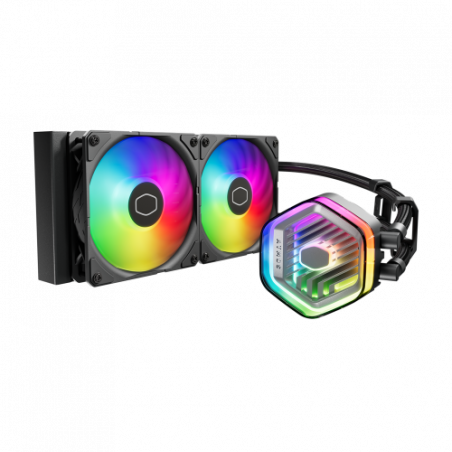 Cooler Master MasterLiquid 240 ATMOS 12cm ARGB Negra