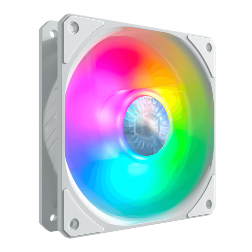 Cooler Master SickleFlow 120 ARGB White Edition 3 In 1 Ventilador 12 cm Blanco 3 pieza(s)