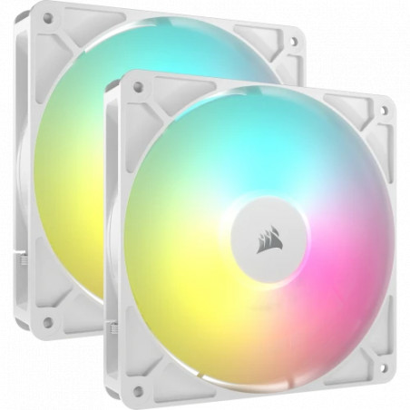 Corsair RS140 ARGB 14 cm Blanco pack 2