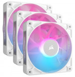 VENTILADOR CORSAIR RX RGB SERIES iCUE LINK RX120 RGB BLANCO TRIPLE PACK