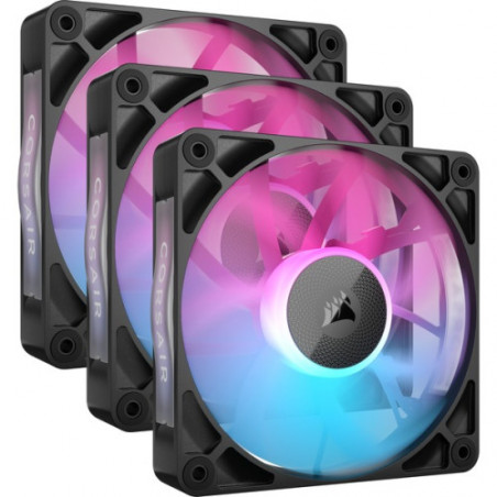 VENTILADOR CORSAIR RX RGB SERIES iCUE LINK RX120 RGB TRIPLE PACK