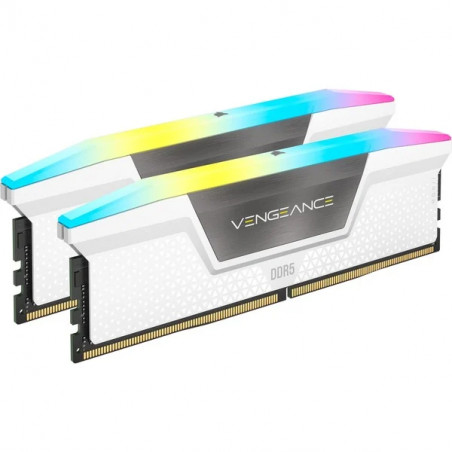 Corsair Vengeance DDR5 32GB KIT 2x16GB PC 6000 C RGB blanca