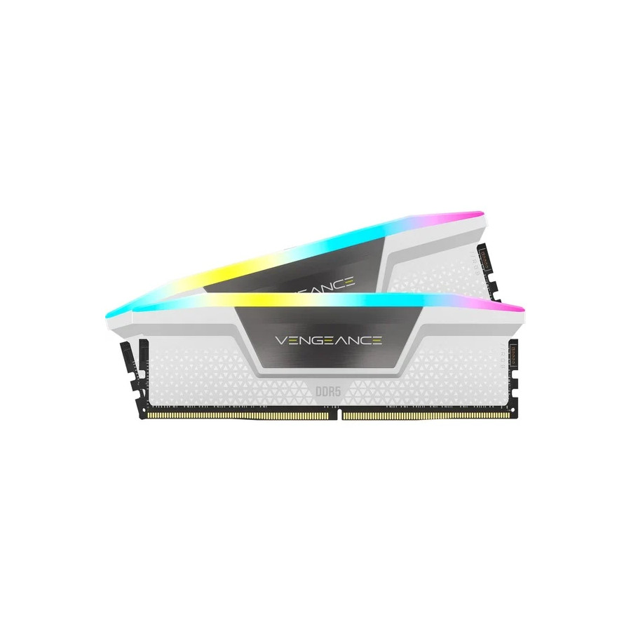 Corsair Vengeance DDR5 32GB KIT 2x16GB PC 6000 C RGB blanca Corsair Vengeance DDR5 32GB KIT 2x16GB PC 6000 C RGB blanca
