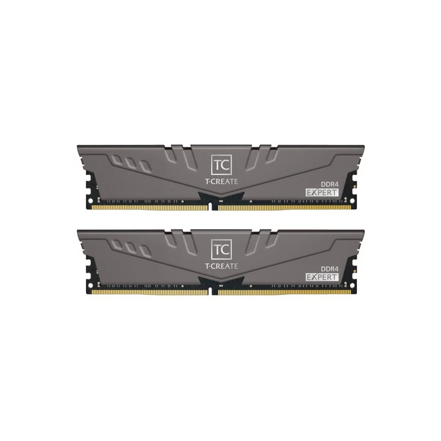 Teamgroup T-Create Expert DDR4 64GB KIT 2x32GB PC 3200 OC10L gris