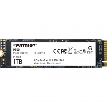 SSD Patriot P300 1TB M.2 PCIe 3.0 NVME