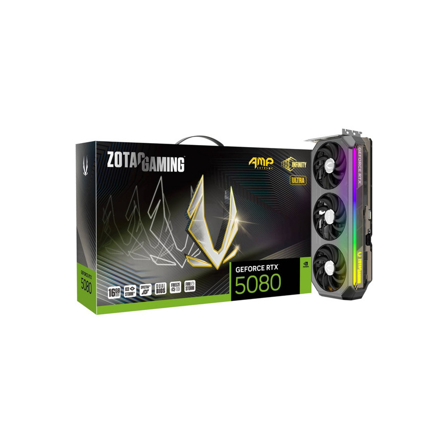ZOTAC GeForce RTX 5080 AMP Extreme Infinity Ultra ZOTAC GeForce RTX 5080 AMP Extreme Infinity Ultra