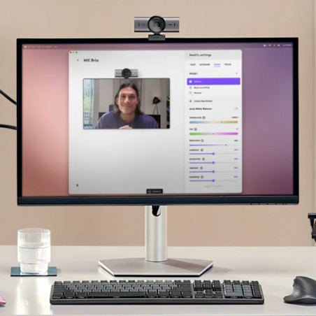 Webcam Logitech MX Brio 4K Ultra-HD-Webcam Graphite (960-001559)