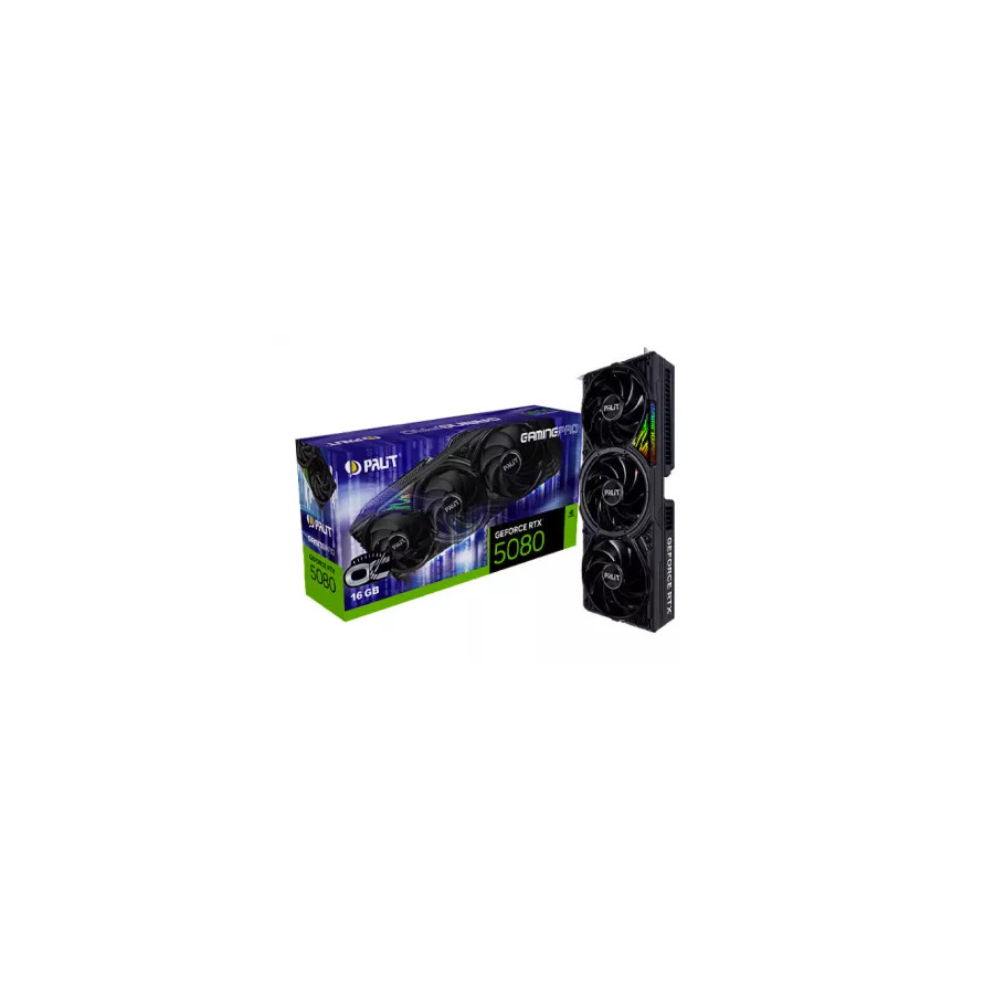 VGA Palit GeForce® RTX 5080 16GB Gaming Pro OC VGA Palit GeForce® RTX 5080 16GB Gaming Pro OC