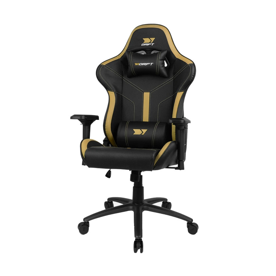 DRIFT Silla gaming DR350 Negra/Dorada DRIFT Silla gaming DR350 Negra/Dorada