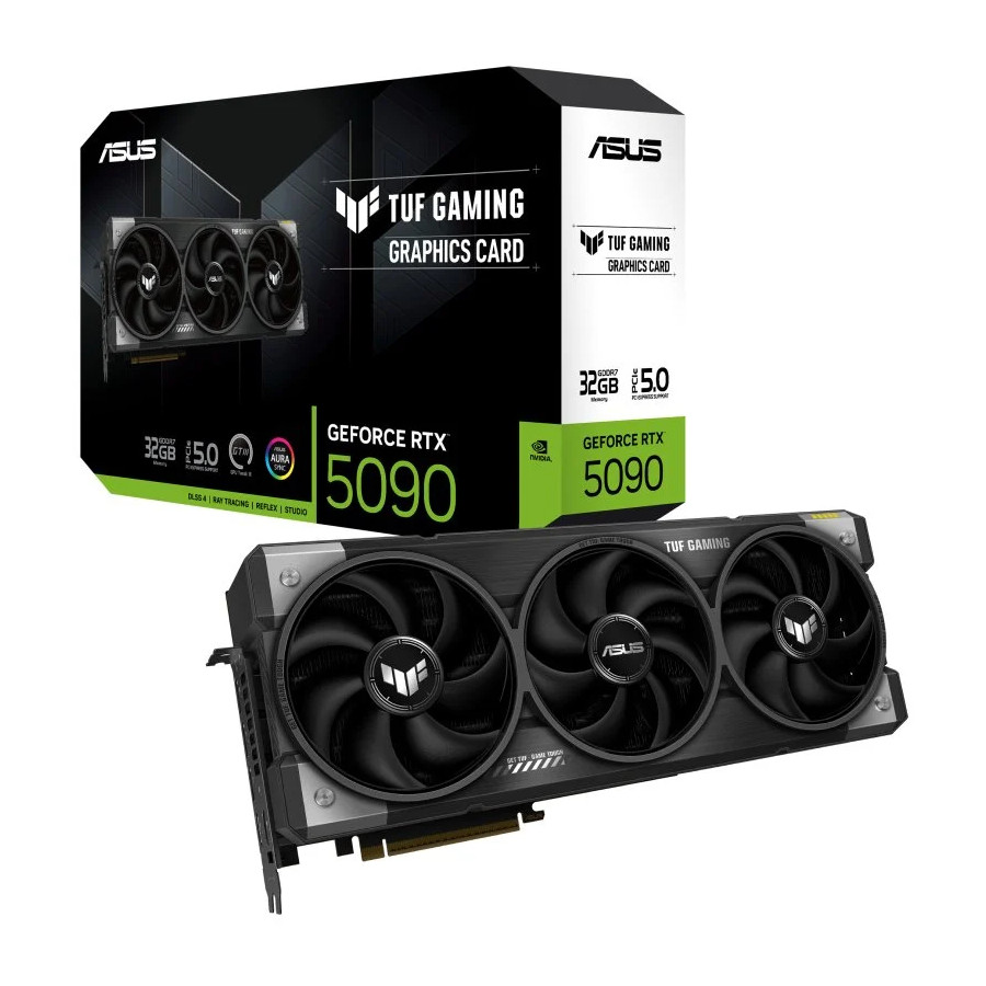 Tarjeta Grafica ASUS TUF Gaming GeForce RTX 5090 32GB GDDR7 Reflex 2 RTX AI DLSS4 Tarjeta Grafica ASUS TUF Gaming GeForce RTX 5090 32GB GDDR7 Reflex 2 RTX AI DLSS4