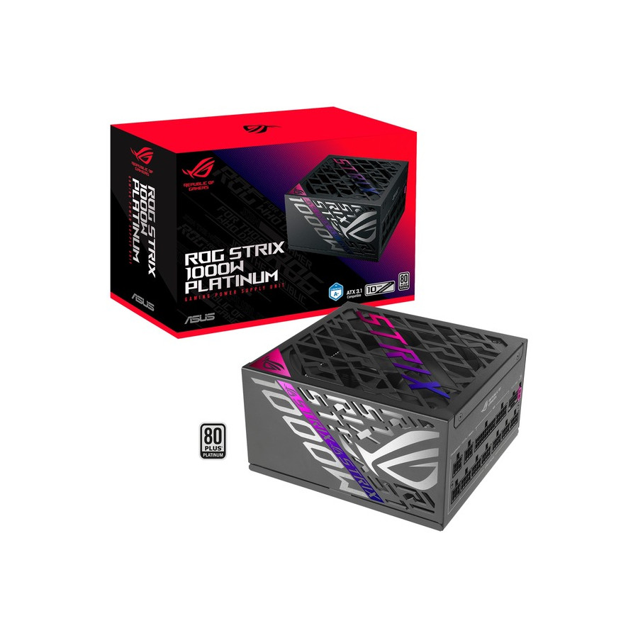 Asus ROG-STRIX-1000P-Gaming 80 PLUS Platino Asus ROG-STRIX-1000P-Gaming 80 PLUS Platino