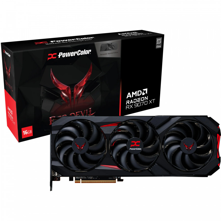 PowerColor Radeon Red Devil Special Edition RX 9070 XT 16GB GDDR6 PowerColor Radeon Red Devil Special Edition RX 9070 XT 16GB GDDR6