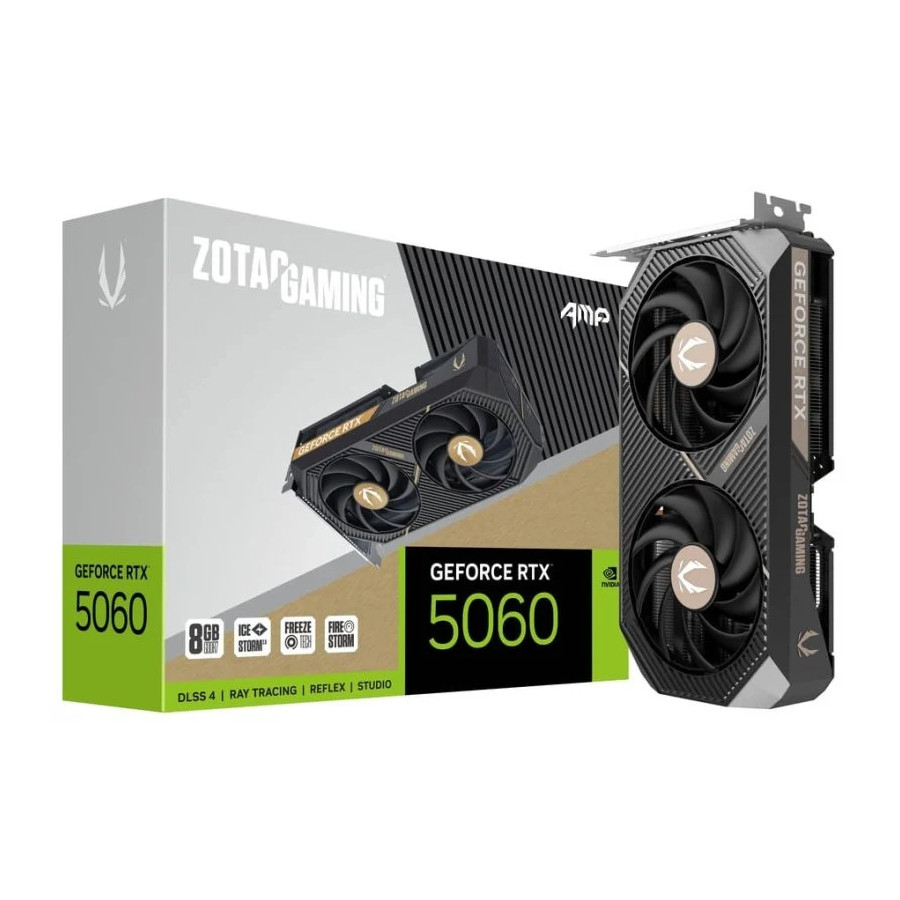ZOTAC GeForce® RTX 5060 8GB AMP ZOTAC GeForce® RTX 5060 8GB AMP