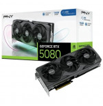 VGA PNY GeForce® RTX™ 5080 16GB Overclocked Triple Fan