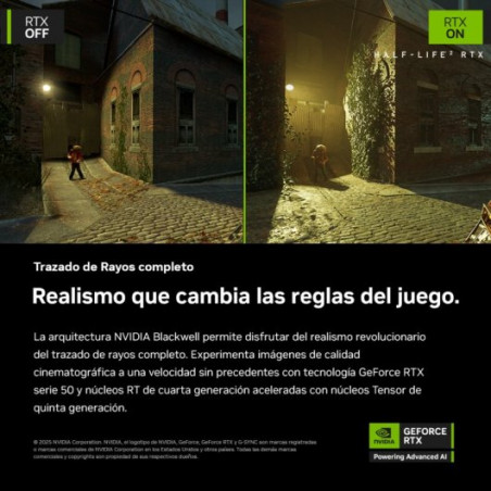 VGA PNY GeForce® RTX™ 5080 16GB Overclocked Triple Fan