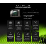 VGA PNY GeForce® RTX™ 5080 16GB Overclocked Triple Fan