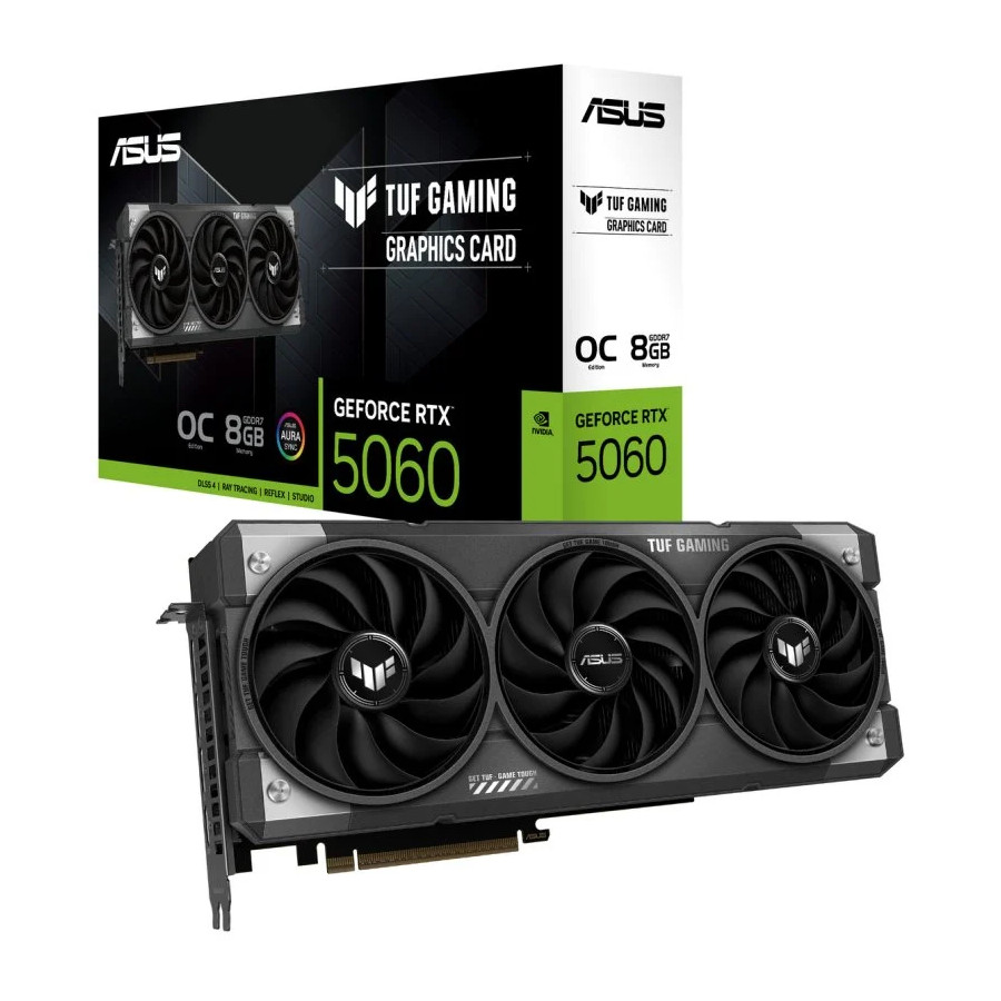 Asus GeForce® RTX 5060 8GB TUF Gaming OC Asus GeForce® RTX 5060 8GB TUF Gaming OC