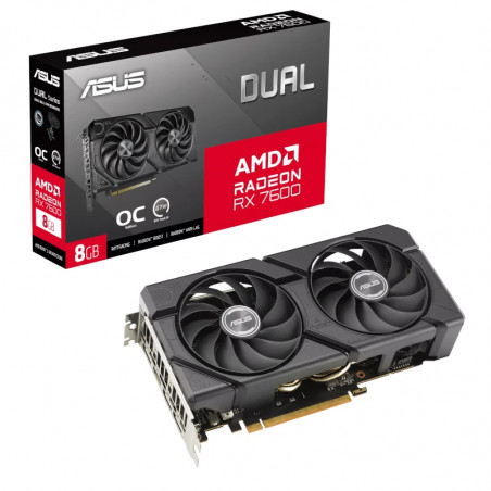 VGA Asus Radeon RX 7600 8GB Dual EVO OC