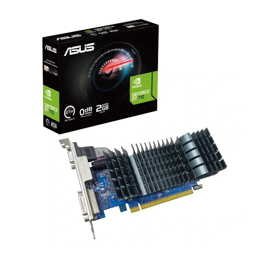 VGA Asus GeForce® GT 710 2GB SL 2GD5 BRK EVO VGA Asus GeForce® GT 710 2GB SL 2GD5 BRK EVO