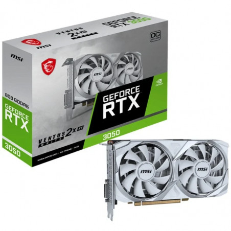 MSI GeForce® RTX 3050 8GB Ventus 2X XS OC White