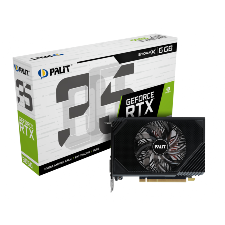 VGA Palit GeForce® RTX 3050 6GB StormX