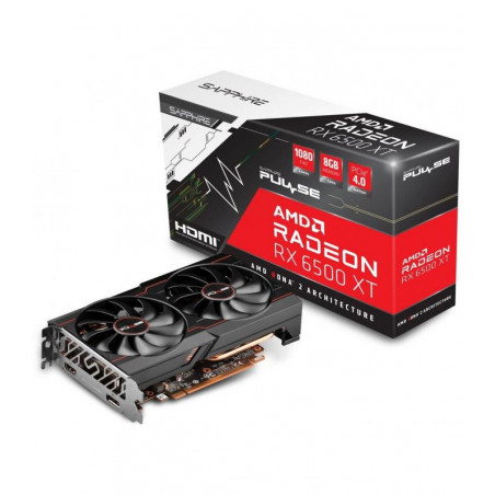 SAPPHIRE Pulse Radeon RX 6500 XT 8GB Gaming OC GDDR6 (UEFI)