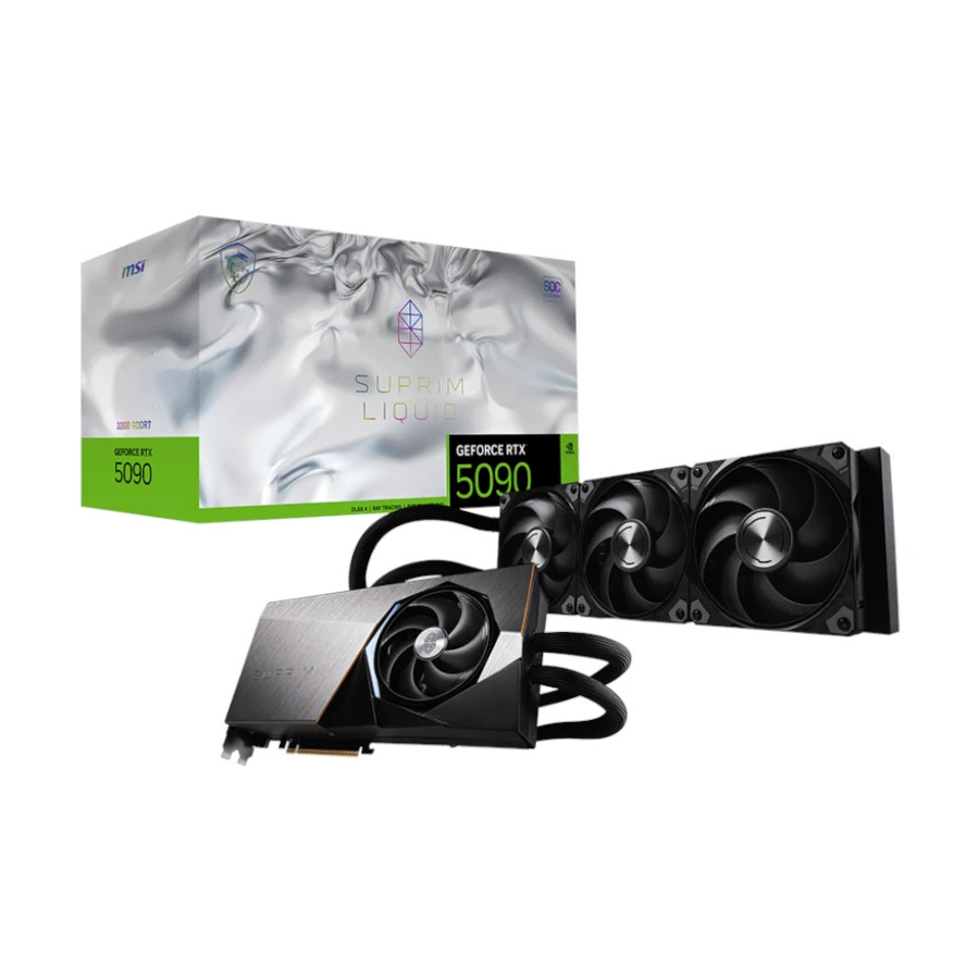 MSI GeForce® RTX 5090 32GB SUPRIM LIQUID SOC MSI GeForce® RTX 5090 32GB SUPRIM LIQUID SOC