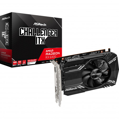 ASRock Radeon RX 6400 4GB Challenger ITX
