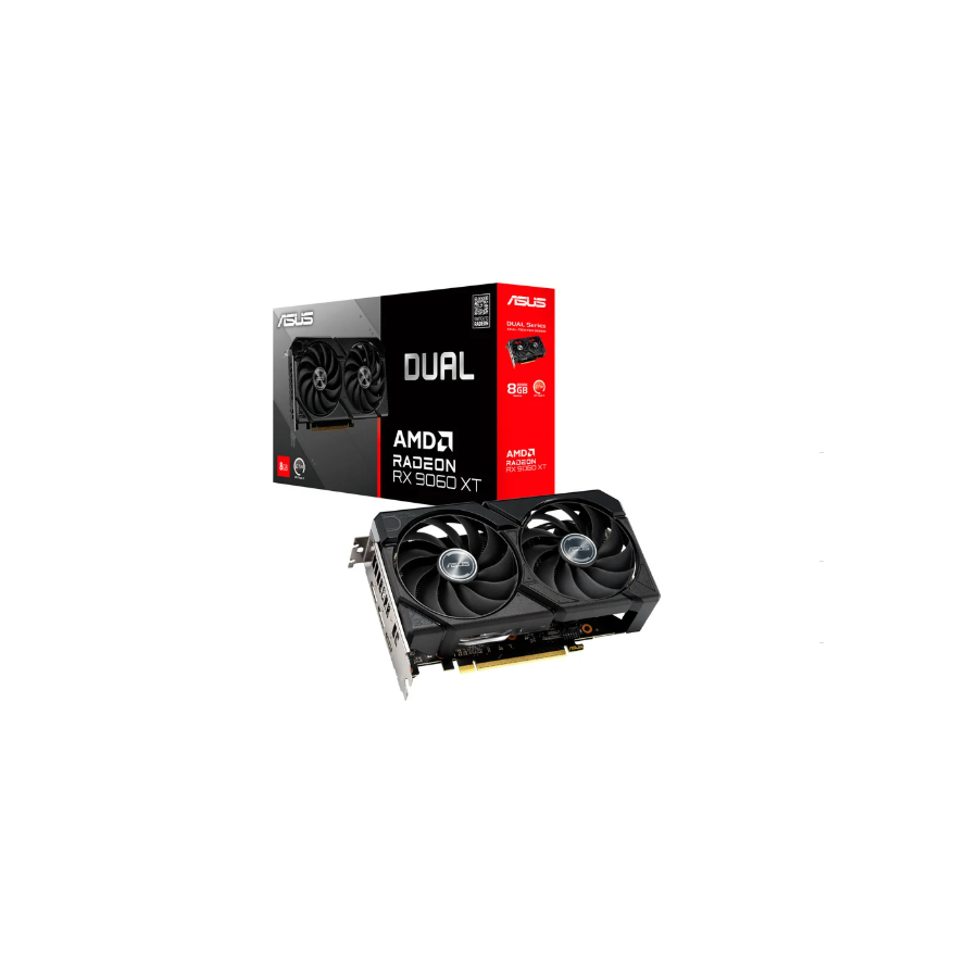 ASUS RADEON RX 9060 XT 8GB DUAL ASUS RADEON RX 9060 XT 8GB DUAL