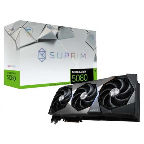 MSI NVIDIA RTX 5080 GAMING SUPRIM 16GB DDR7