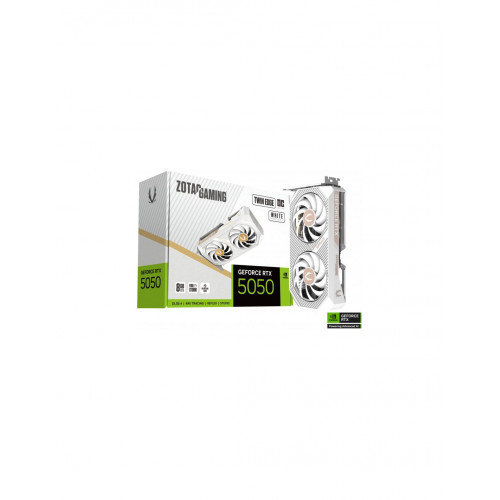 ZOTAC GeForce RTX 5050 8GB Twin Edge OC White