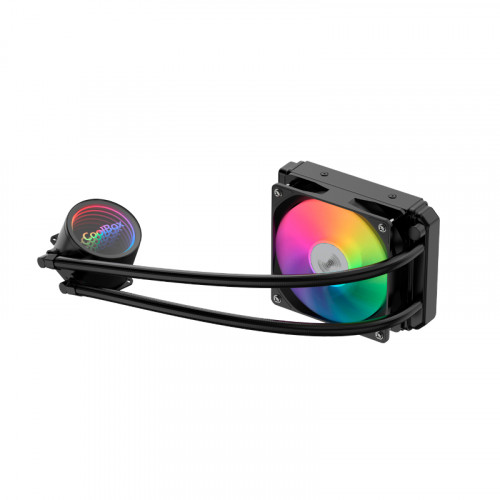 COOLBOX A-RGB LIQUID120 Negra