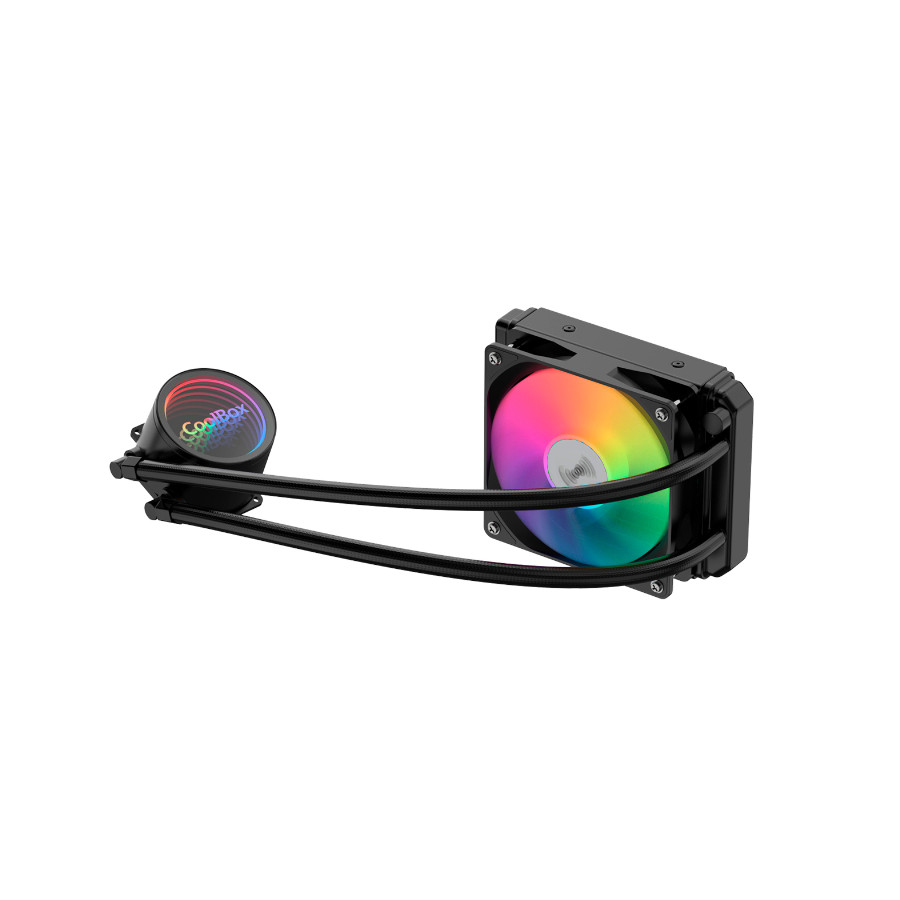 CoolBox LIQUID A-RGB 120mm Negra
