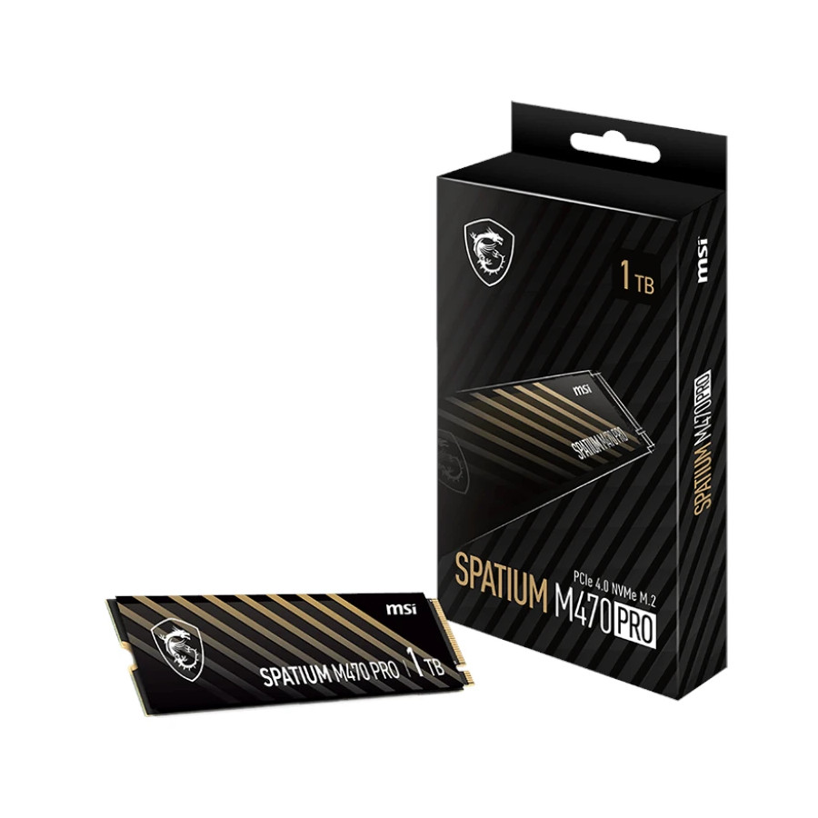 SSD MSI 1TB Spatium M470 Pro PCIe M.2 NVME PCIe 4.0 x4 (retail) S78-440L0J0-P83