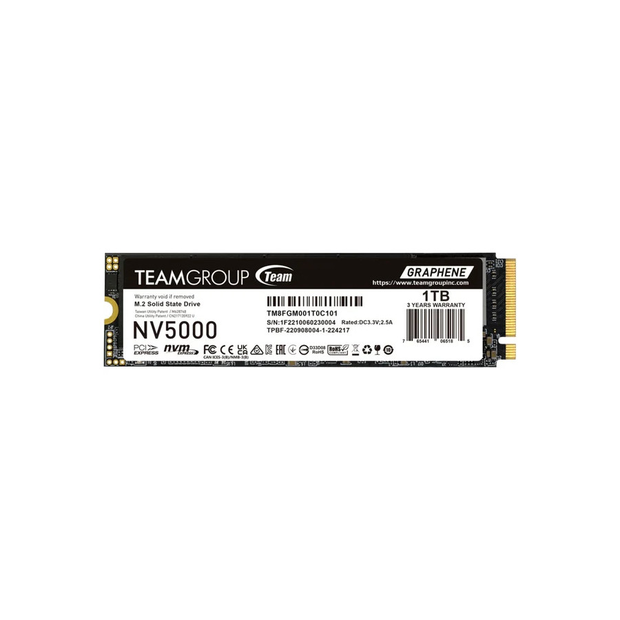 Teamgroup 1TB NV5000 PCIe M.2  PCIe 4.0 x4